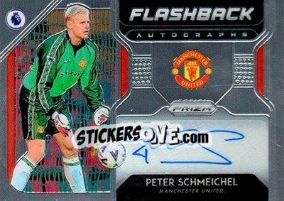 Sticker Peter Schmeichel - English Premier League 2019-2020. Prizm n. fba15 - Panini