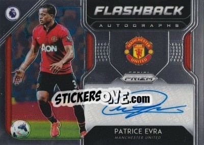 Cromo Patrice Evra - English Premier League 2019-2020. Prizm - Panini