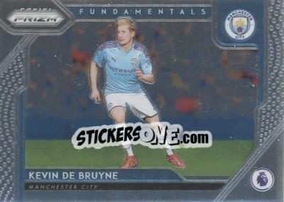 Sticker Kevin De Bruyne - English Premier League 2019-2020. Prizm - Panini