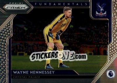 Sticker Wayne Hennessey - English Premier League 2019-2020. Prizm n. fu11 - Panini