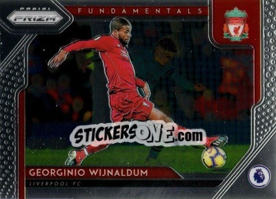 Sticker Georginio Wijnaldum - English Premier League 2019-2020. Prizm n. fu15 - Panini