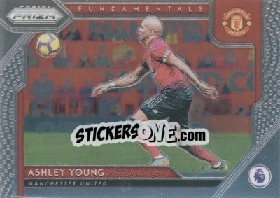 Sticker Ashley Young - English Premier League 2019-2020. Prizm - Panini