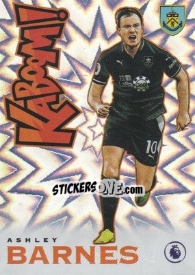 Sticker Ashley Barnes - English Premier League 2019-2020. Prizm n. k4 - Panini