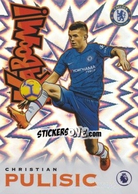 Sticker Christian Pulisic - English Premier League 2019-2020. Prizm n. k5 - Panini