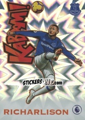 Sticker Richarlison - English Premier League 2019-2020. Prizm n. k7 - Panini