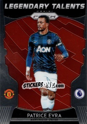 Sticker Patrice Evra - English Premier League 2019-2020. Prizm n. lt3 - Panini