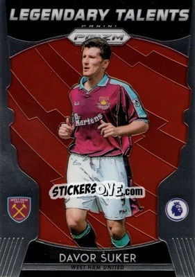 Sticker Davor Suker - English Premier League 2019-2020. Prizm n. lt8 - Panini