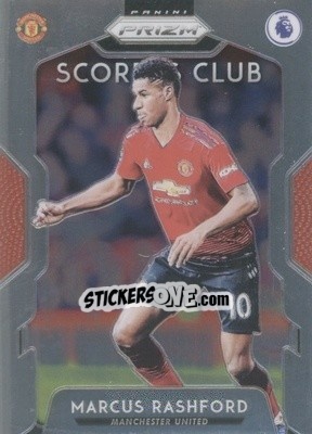 Sticker Marcus Rashford - English Premier League 2019-2020. Prizm n. sc8 - Panini