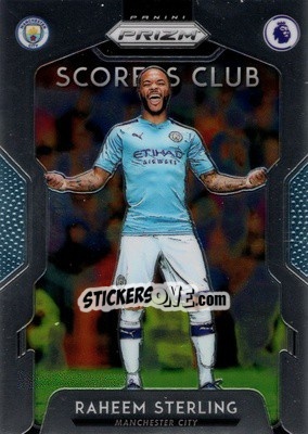 Figurina Raheem Sterling - English Premier League 2019-2020. Prizm - Panini