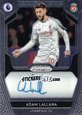 Figurina Adam Lallana - English Premier League 2019-2020. Prizm - Panini