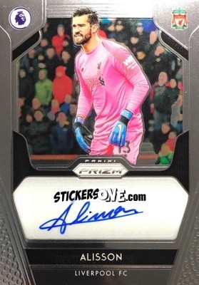 Sticker Alisson - English Premier League 2019-2020. Prizm n. s2 - Panini