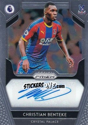 Sticker Christian Benteke - English Premier League 2019-2020. Prizm n. s5 - Panini