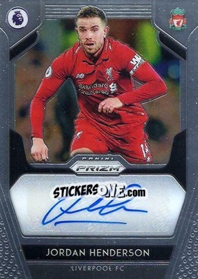 Sticker Jordan Henderson - English Premier League 2019-2020. Prizm n. s28 - Panini