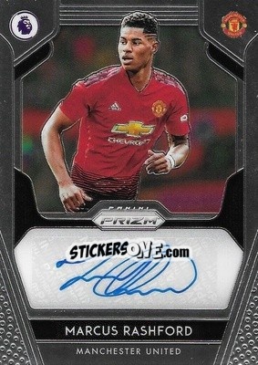 Sticker Marcus Rashford - English Premier League 2019-2020. Prizm - Panini