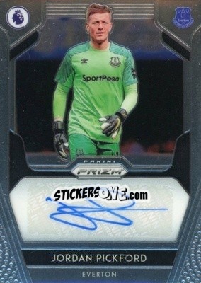 Sticker Jordan Pickford - English Premier League 2019-2020. Prizm n. s35 - Panini