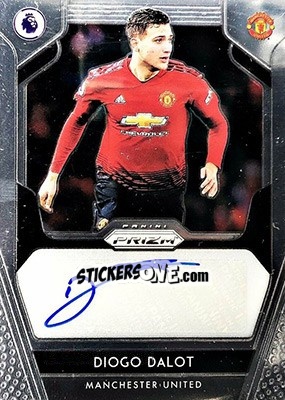 Figurina Diogo Dalot - English Premier League 2019-2020. Prizm - Panini