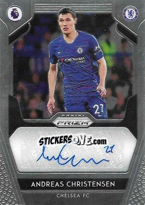 Sticker Andreas Christensen - English Premier League 2019-2020. Prizm n. s44 - Panini