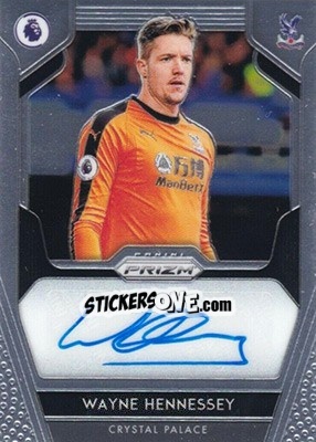 Sticker Wayne Hennessey - English Premier League 2019-2020. Prizm n. s47 - Panini