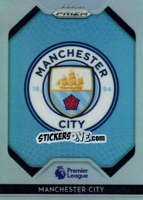 Sticker Manchester City - English Premier League 2019-2020. Prizm - Panini