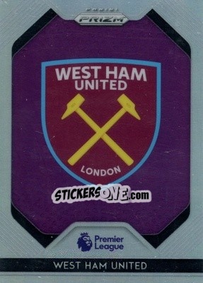Sticker West Ham United - English Premier League 2019-2020. Prizm - Panini