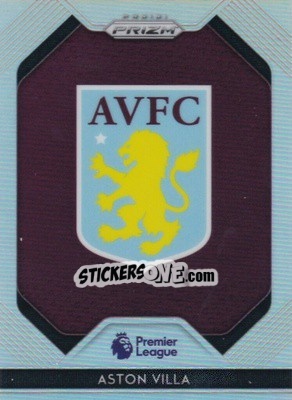 Cromo Aston Villa - English Premier League 2019-2020. Prizm - Panini