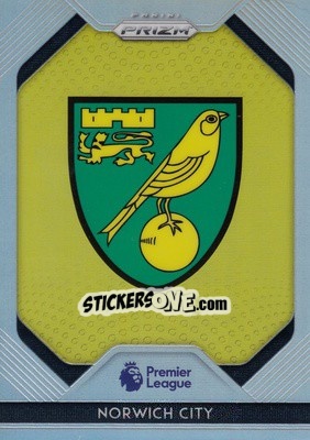 Sticker Norwich City - English Premier League 2019-2020. Prizm - Panini