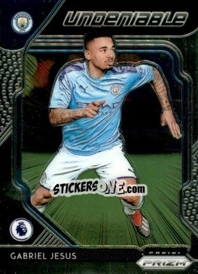 Sticker Gabriel Jesus - English Premier League 2019-2020. Prizm n. u3 - Panini