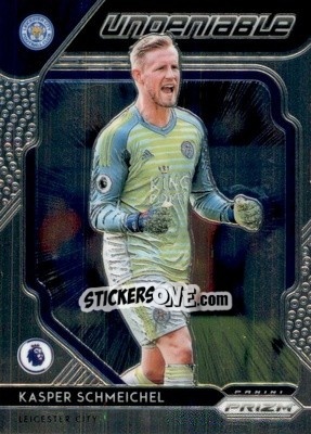 Sticker Kasper Schmeichel - English Premier League 2019-2020. Prizm - Panini