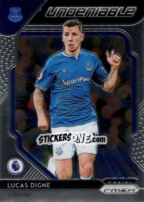 Sticker Lucas Digne - English Premier League 2019-2020. Prizm n. u8 - Panini