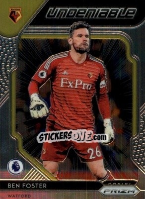 Sticker Ben Foster - English Premier League 2019-2020. Prizm - Panini