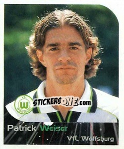 Sticker Patrick Weiser - German Football Bundesliga 1999-2000 n. 158 - Panini