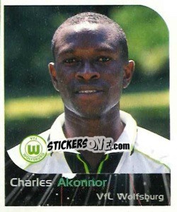 Cromo Charles Akonnor - German Football Bundesliga 1999-2000 - Panini