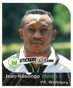 Sticker Jean-Kasongo Banza - German Football Bundesliga 1999-2000 - Panini