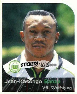 Sticker Jean-Kasongo Banza - German Football Bundesliga 1999-2000 n. 163 - Panini