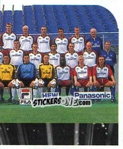 Sticker Hamburger Sportverein - Mannschaft (Puzzle) - German Football Bundesliga 1999-2000 n. 171 - Panini