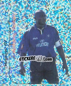 Cromo Anthony Yeboah - German Football Bundesliga 1999-2000 - Panini