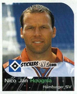 Sticker Nico Jan Hoogma - German Football Bundesliga 1999-2000 - Panini