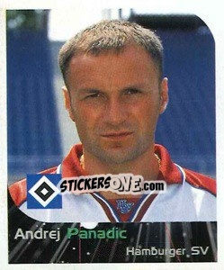 Sticker Andrej Panadic - German Football Bundesliga 1999-2000 - Panini