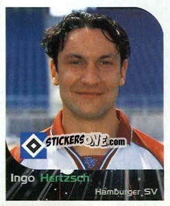 Sticker Ingo Hertzsch - German Football Bundesliga 1999-2000 - Panini