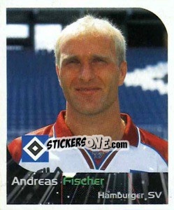 Sticker Andreas Fischer - German Football Bundesliga 1999-2000 - Panini