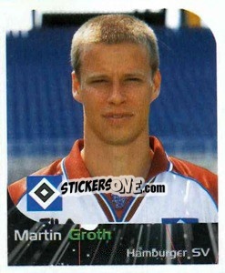 Sticker Martin Groth - German Football Bundesliga 1999-2000 - Panini