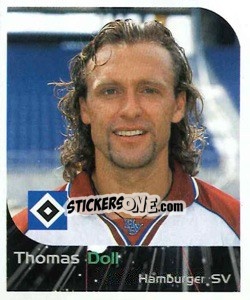 Sticker Thomas Doll - German Football Bundesliga 1999-2000 - Panini