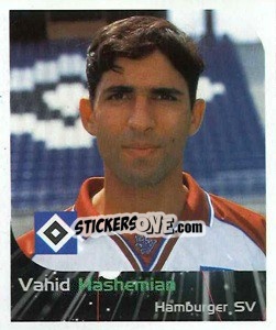 Cromo Vahid Hashemian - German Football Bundesliga 1999-2000 - Panini