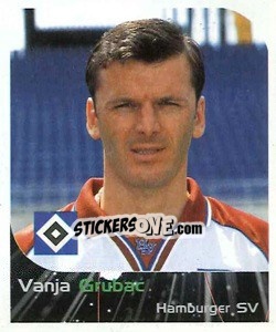 Sticker Vanja Grubac - German Football Bundesliga 1999-2000 - Panini