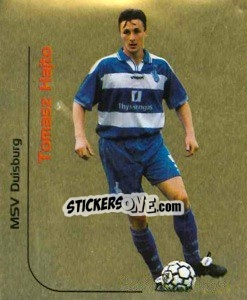 Sticker Tomasz Hajto - German Football Bundesliga 1999-2000 - Panini