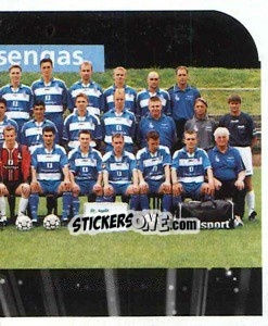 Figurina FC Schalke 04 Gelsenkirchen - Mannschaft (Puzzle) - German Football Bundesliga 1999-2000 - Panini