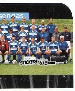 Cromo FC Schalke 04 Gelsenkirchen - Mannschaft (Puzzle) - German Football Bundesliga 1999-2000 - Panini