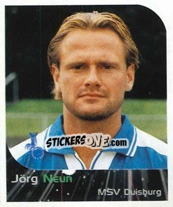 Sticker Jörg Neun - German Football Bundesliga 1999-2000 - Panini