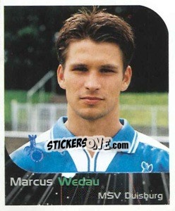 Figurina Marcus Wedau - German Football Bundesliga 1999-2000 - Panini