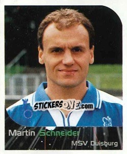Sticker Martin Schneider - German Football Bundesliga 1999-2000 - Panini